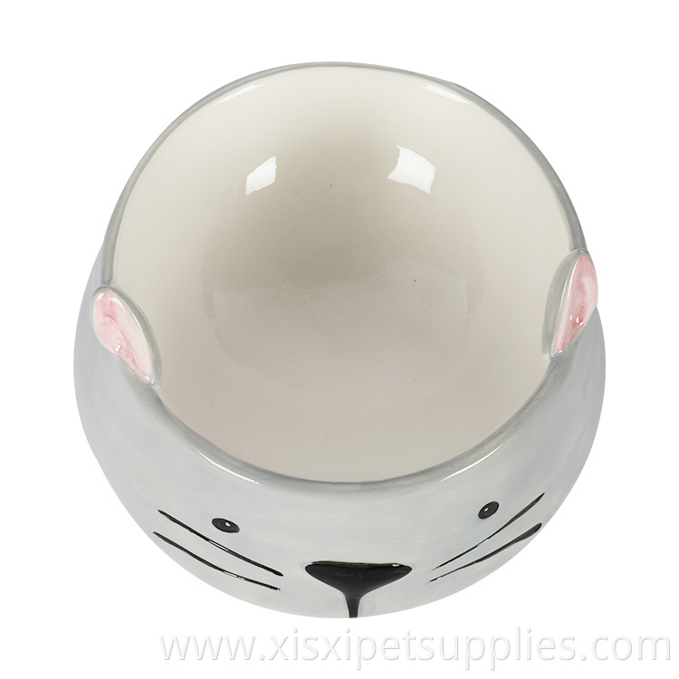 Newest Style Cheap Ceramic Pet Food and Water Bowls